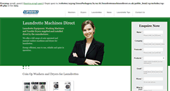 Desktop Screenshot of laundrettemachinesdirect.co.uk